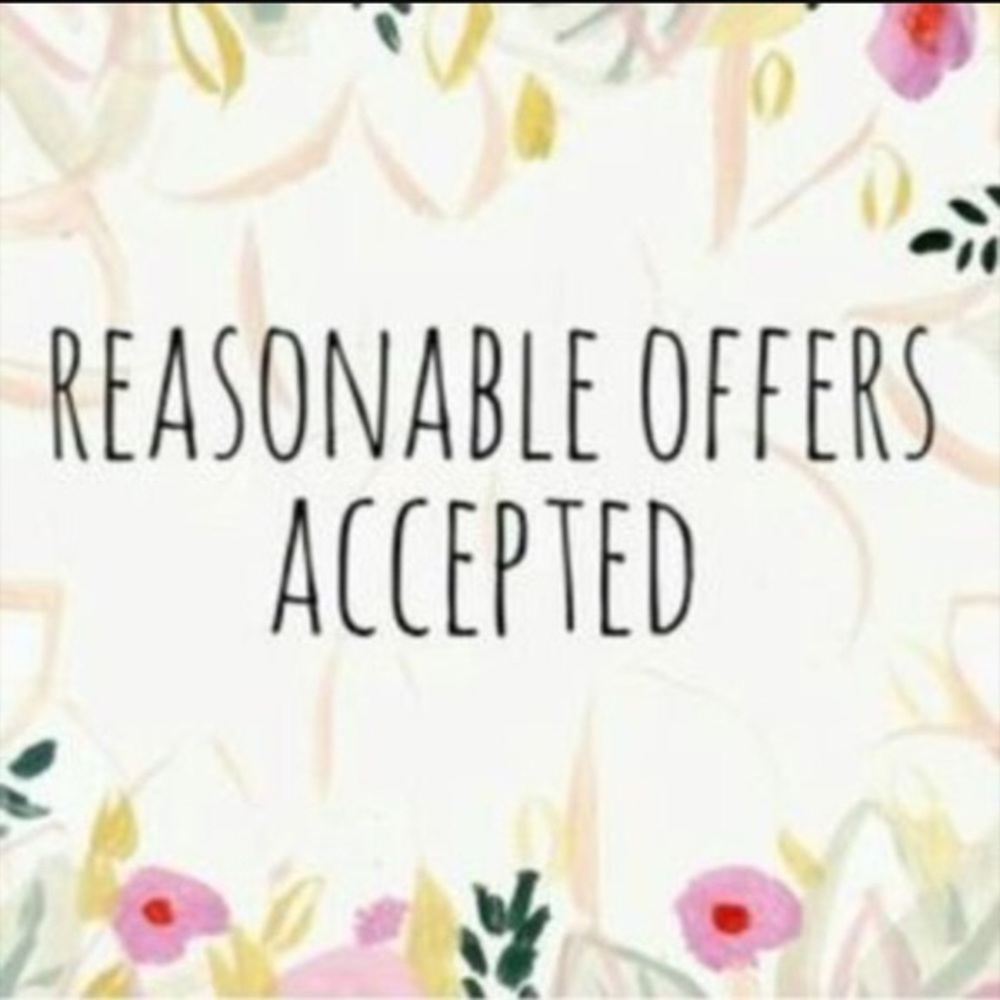 Reasonable offers accepted! Make me an offer!
